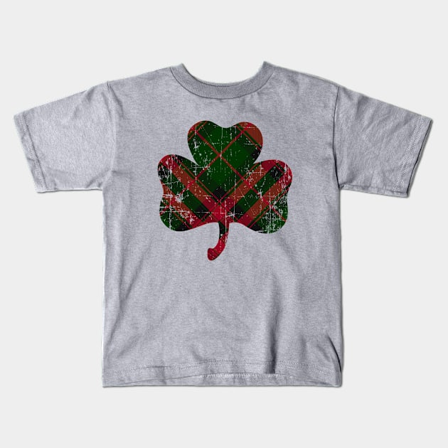 Love St Patrick’s day/ Boys Shamrock Vintage/ shamrock Buffalo women Kids T-Shirt by UranusArts